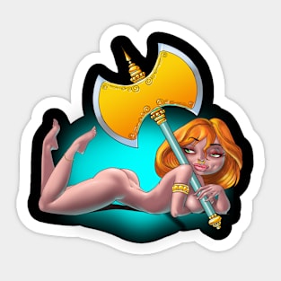 Barbarienne Sticker